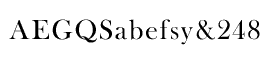 SG Baskerville™ Old Face SH Regular Font Free Download